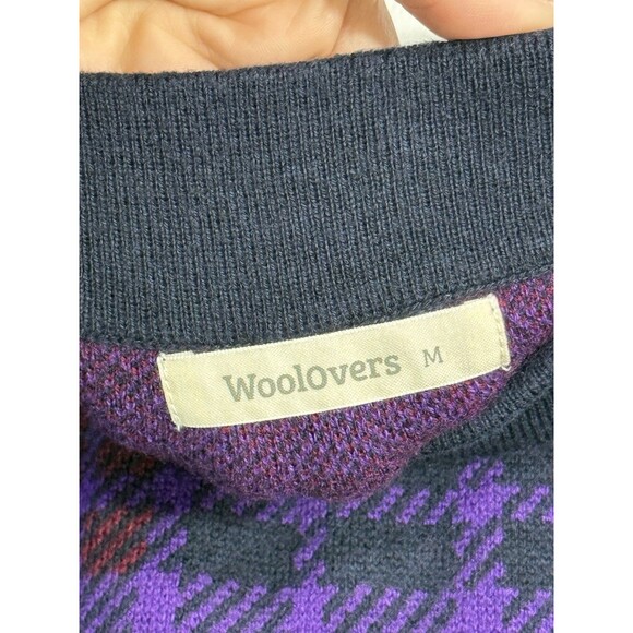 WoolOvers Women’s M Skirt Plaid Multicolor Knee Length Wool Blend Skirt - Picture 5 of 6
